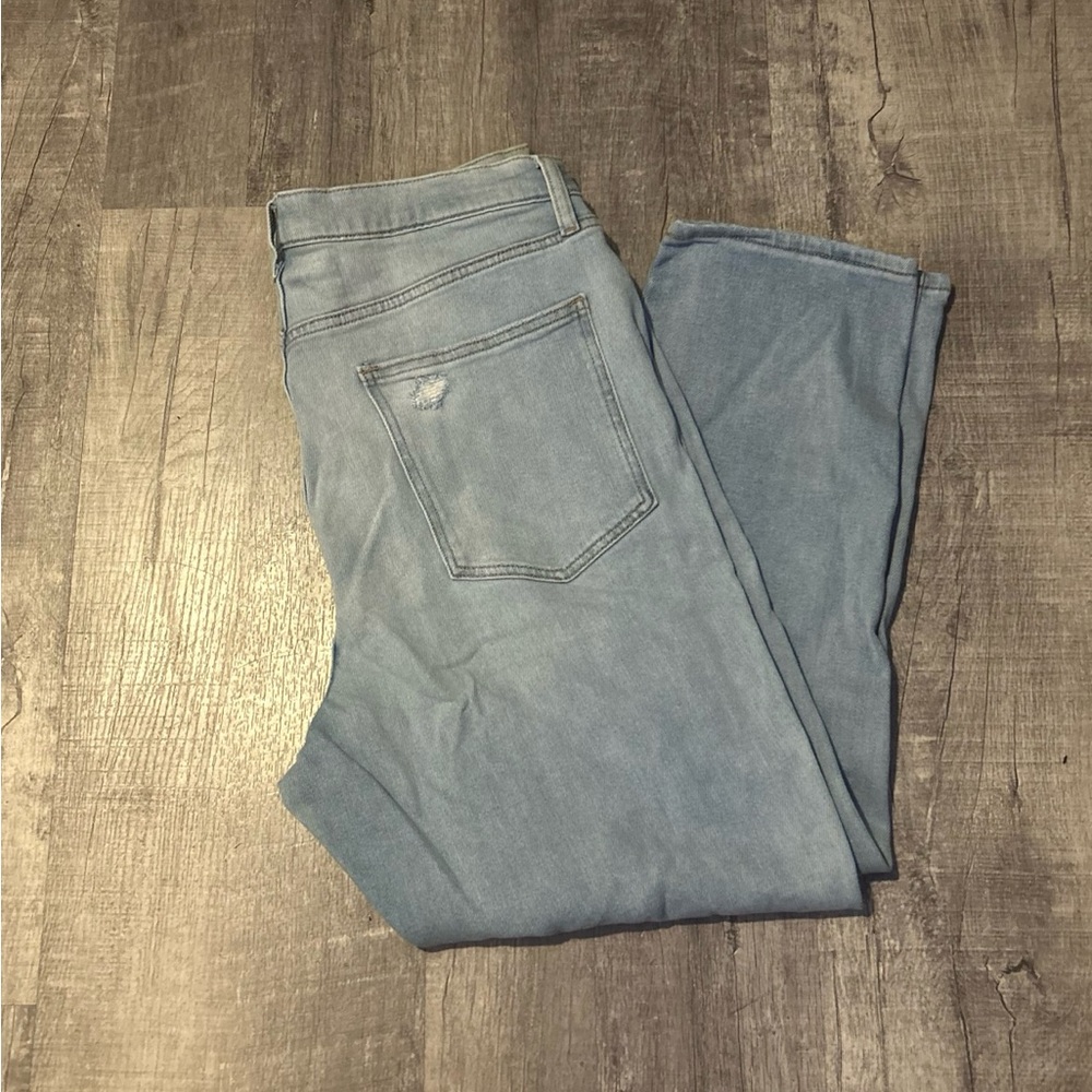 Arizona Jean Company High Rise Light Blue Jeans